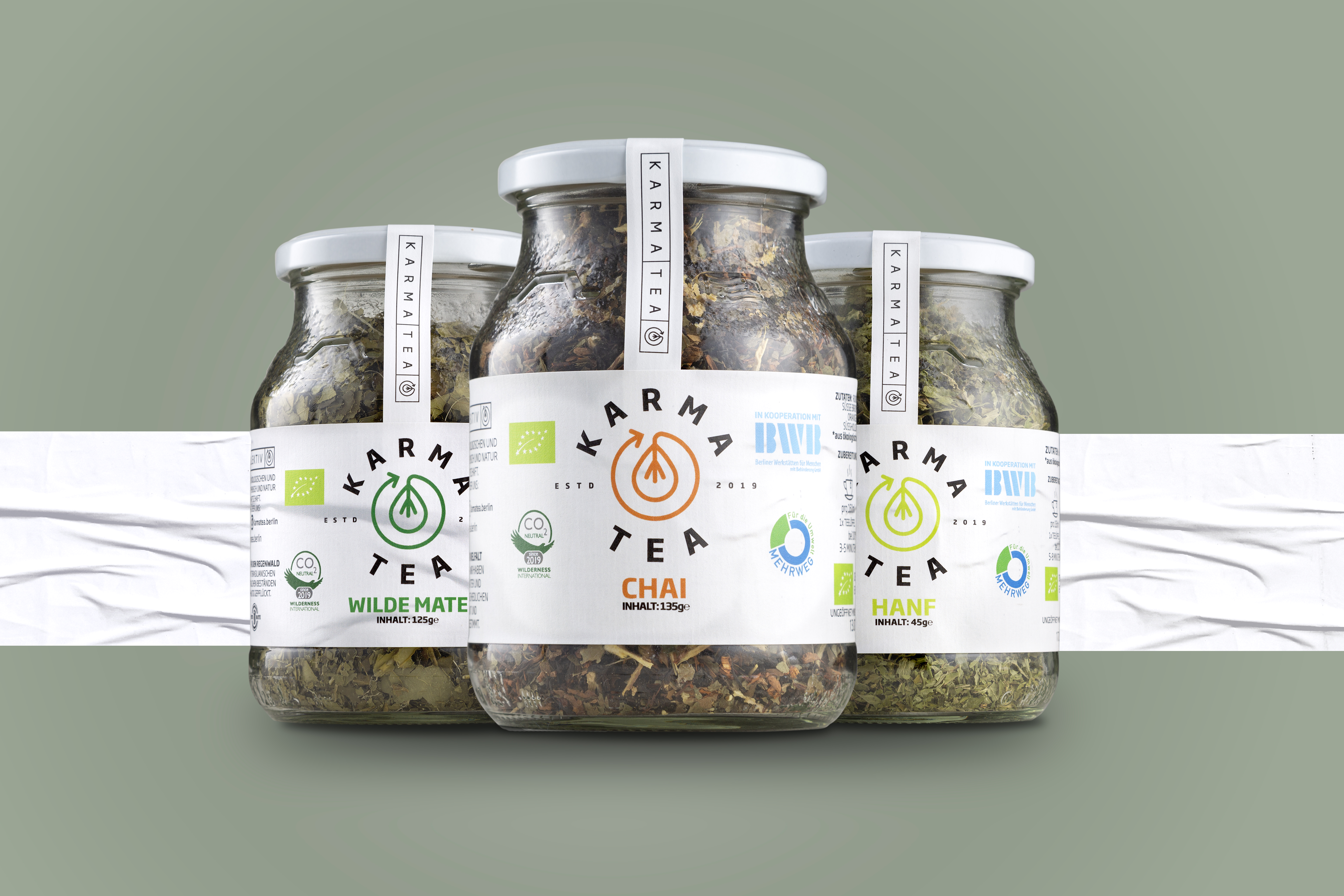 KarmaTea Tee Nachhaltig Getränk Kreislaufwirtschaft Start-up Gründer