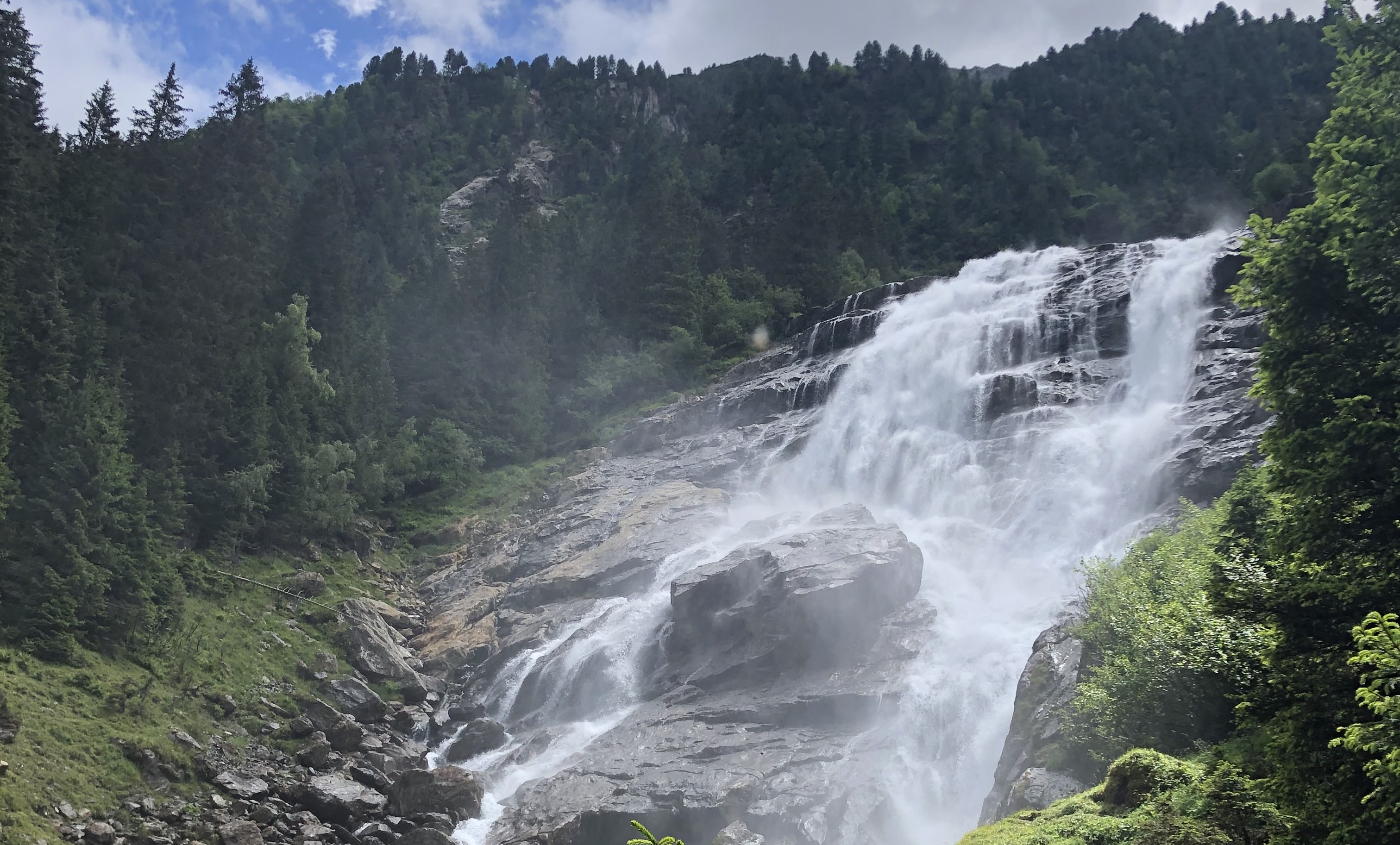 Grauwasserfall am WildeWasserWeg