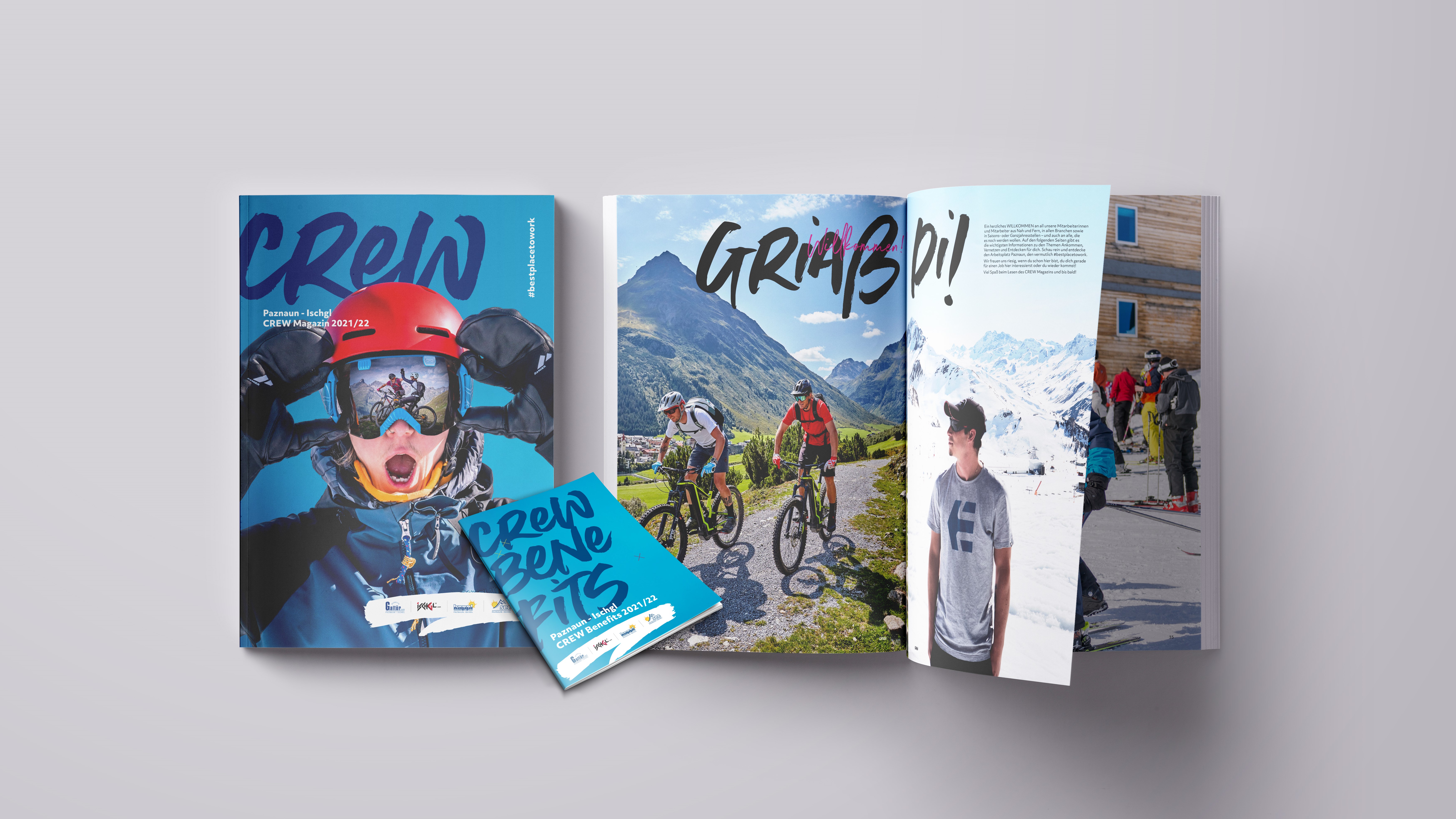 Paznaun-Ischgl CREW Magazin Empoyer Branding